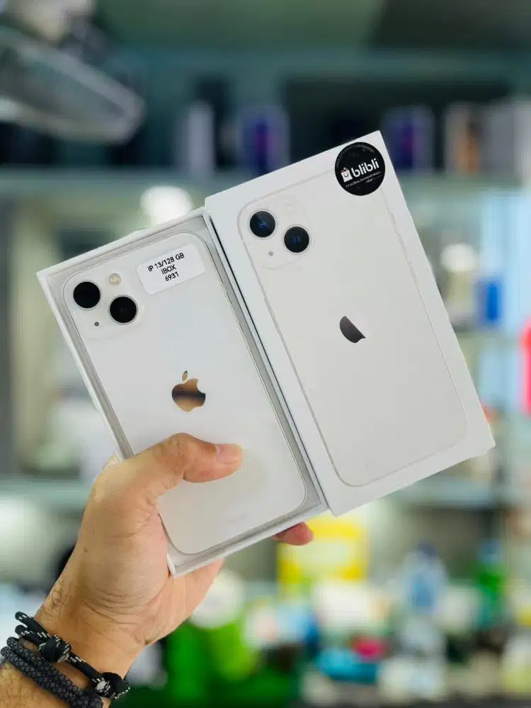 Iphone 13 128 GB Ibox Putih / Starlight