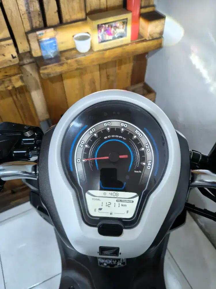 Scoopy Prestige km rendah harga terjangkau siap pantau