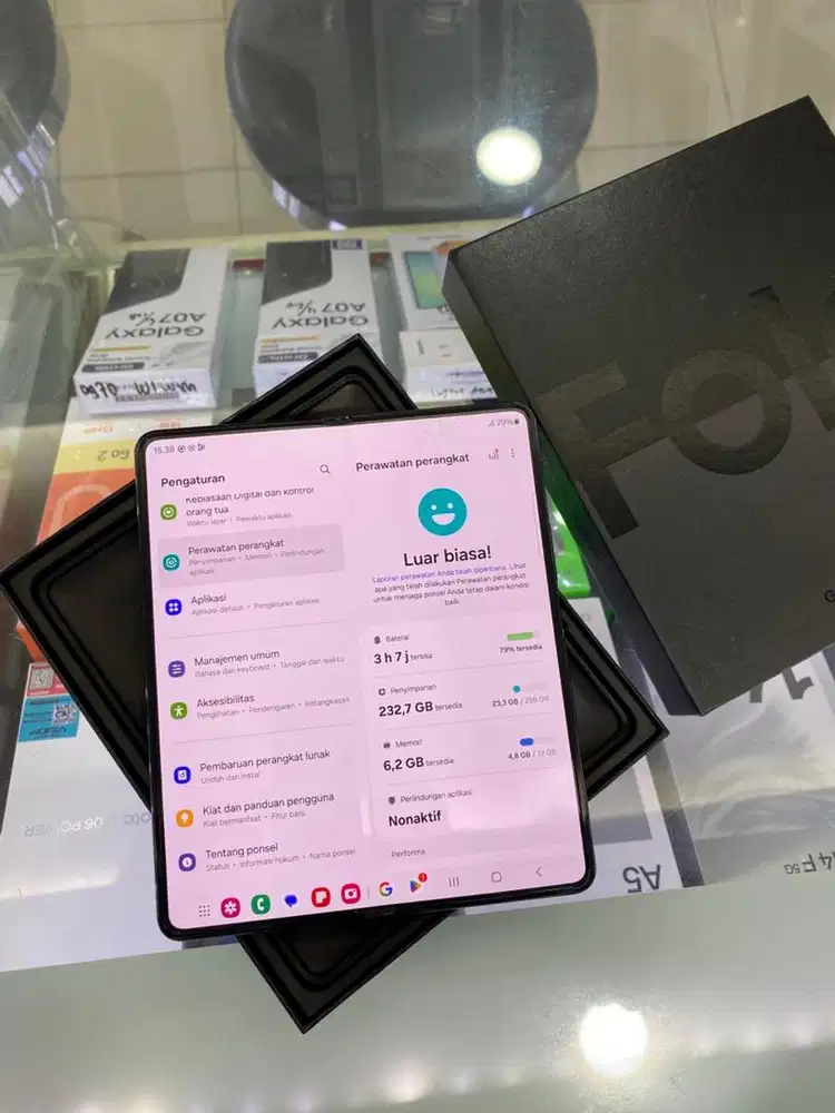 samsung Z fold 4 12/256 fullset second