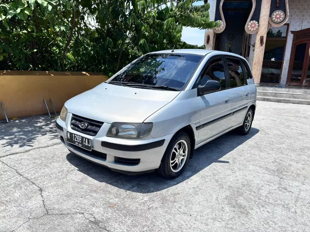 Hyundai Matrix 1.6 plat N 2002 pramono mobil bekas sekoto kediri