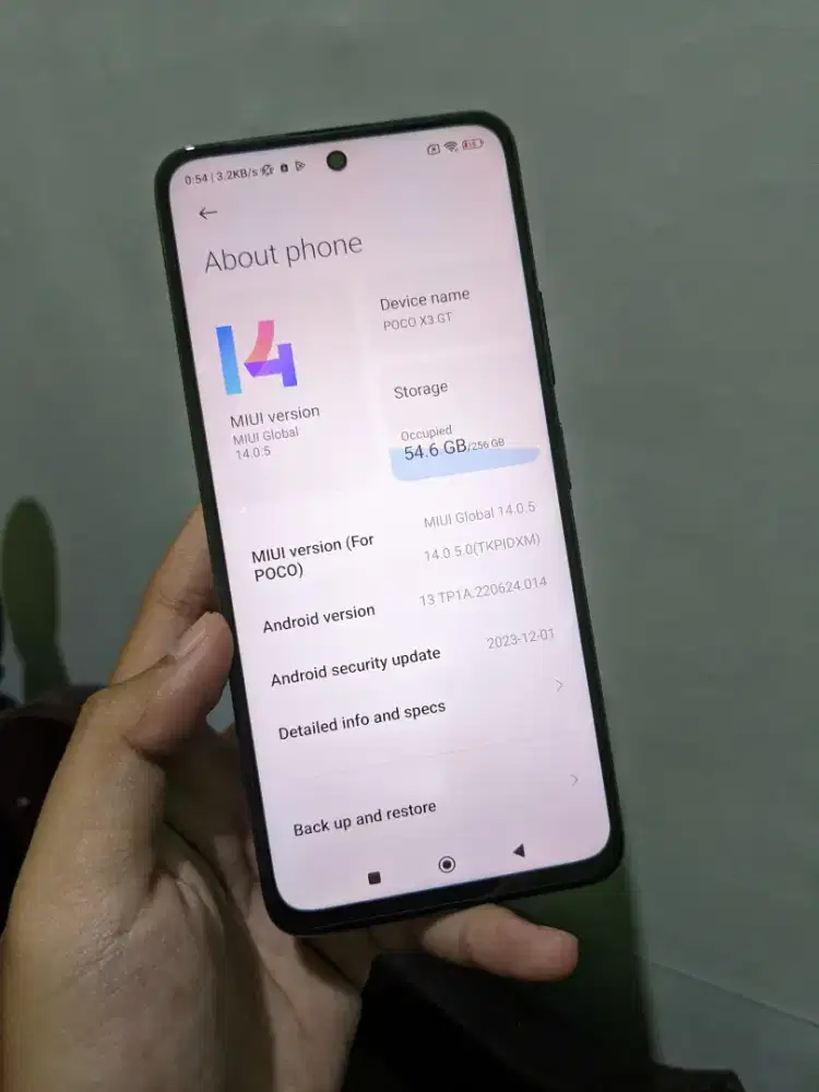 Poco X3 GT 8/256 Midnight Black