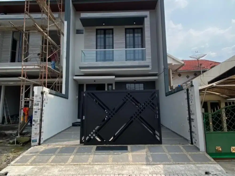 DIJUAL RUMAH MODERN MINIMALIS,MANYAR KERTOADI SURABAYA