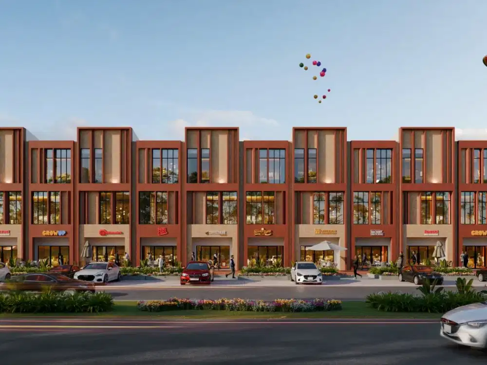 Brand New Ruko Americano 3lt 5x20 Hadap Jalan Metland Menteng Cakung