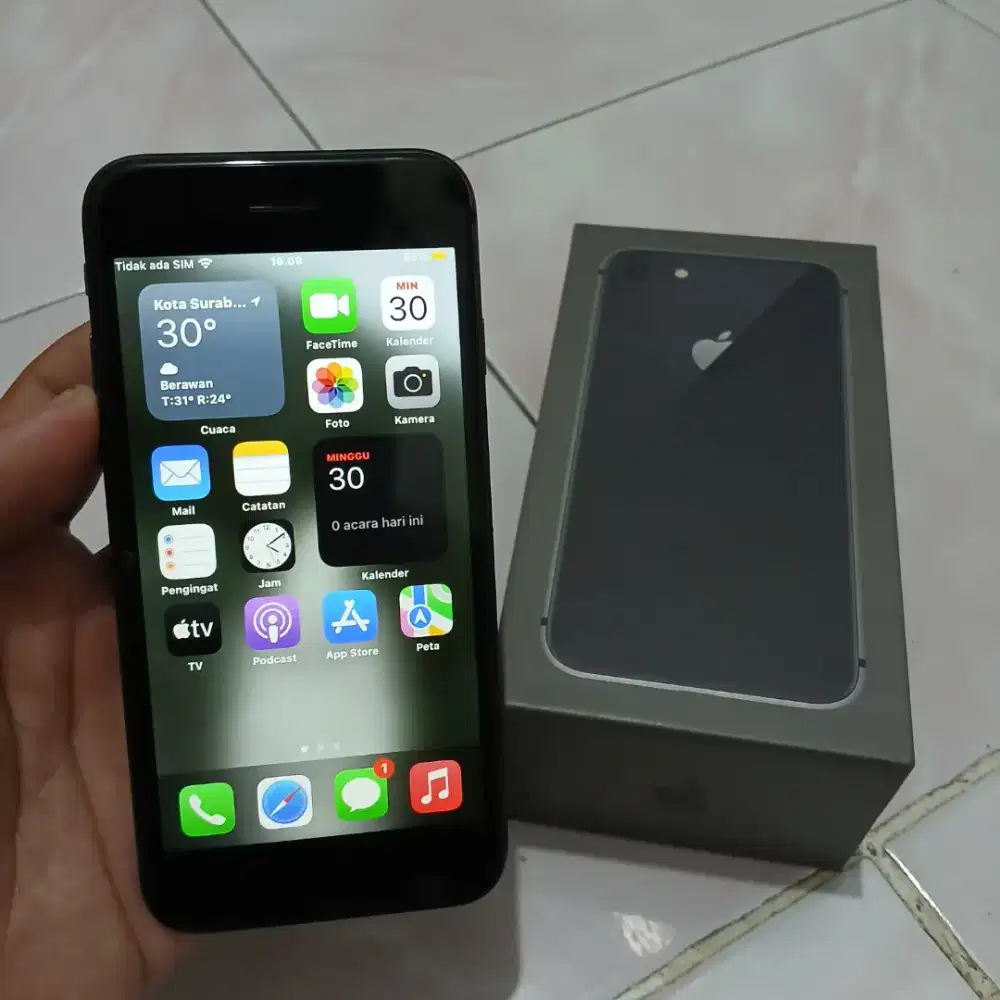 Iphone 8 256Gb Ex Inter all operator BH 100% TT On FP On Fullset Norma