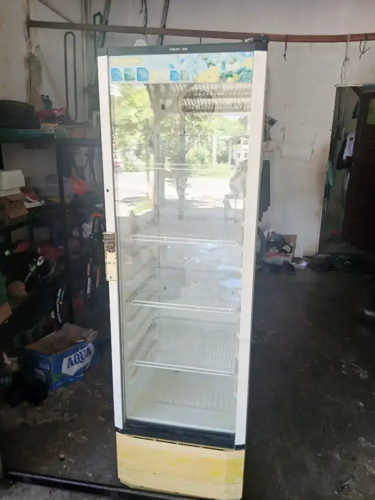 Jual kulkas showcase polytron jumbo