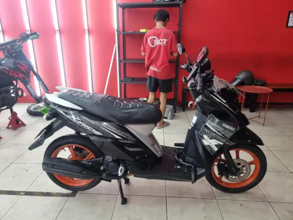 Yamaha Xride 2016 Surat2 Lengkap, Pajak Telat 2×, Kilometer 63rb