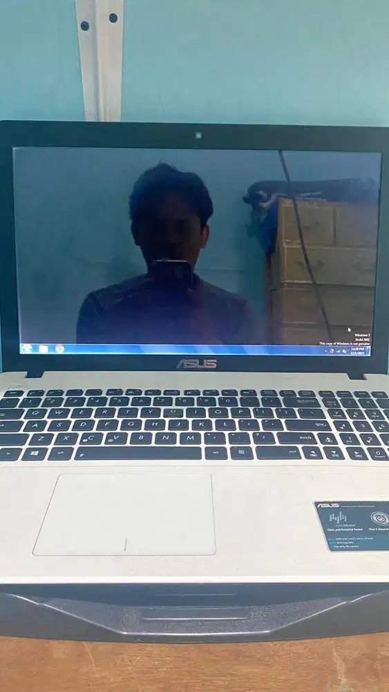 Laptop Asus AMD E1 Ram 4gb Sudah SSD Windows 7 Second