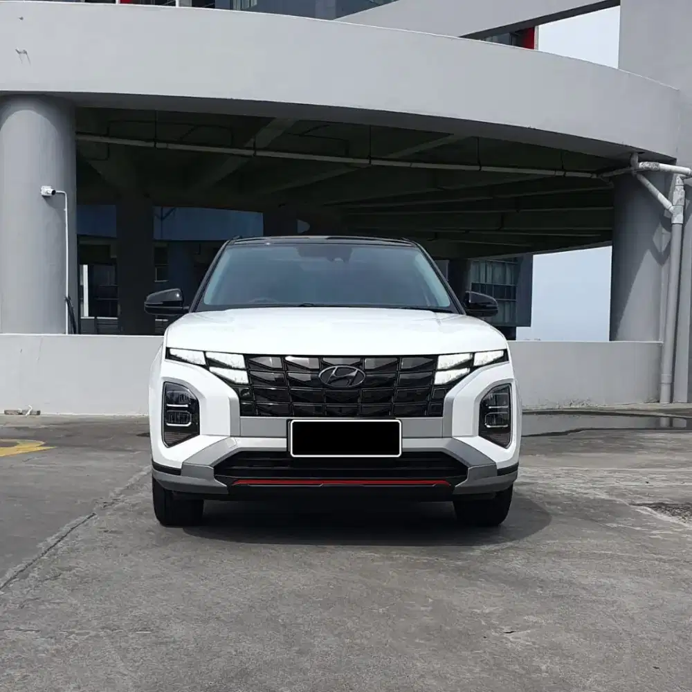 Hyundai Creta Prime 1.5 cvt matic tahun 2022 warna putih