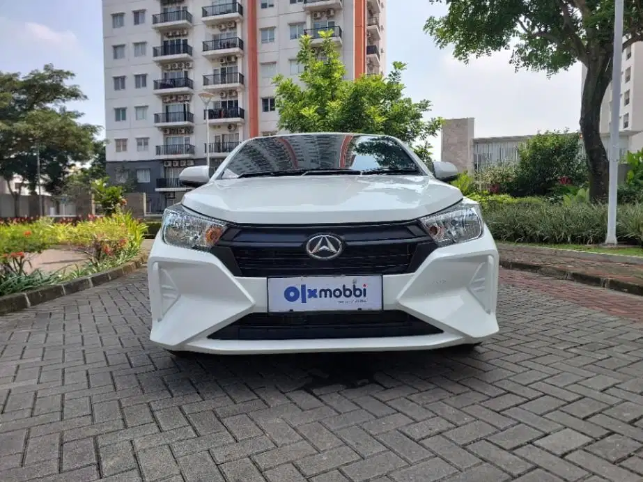 DP MURAH Daihatsu Ayla 1.0 X Bensin-MT 2024 Putih CPIAB