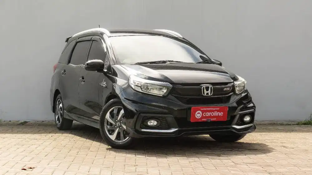 Honda Mobilio 1.5 RS AT 2017 Hitam - GARANSI 1THN - PAJAK PANJANG