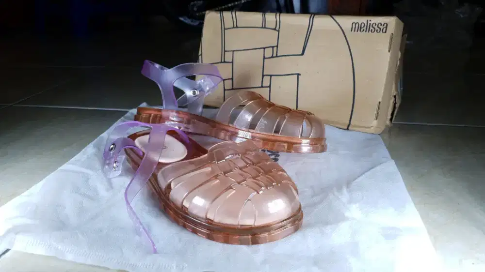 Sepatu Melissa Women's Obsessed Ad Flat Sandals Pink 38