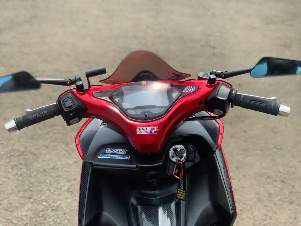 Yamaha aerox 2018 old gresh tinggal pake