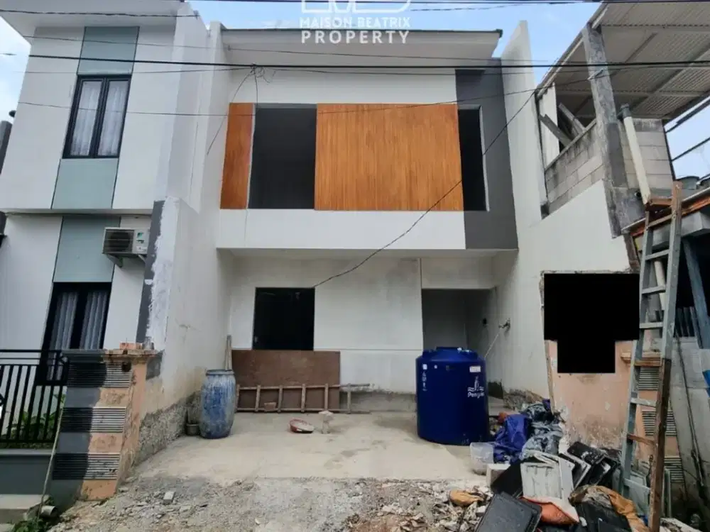 RUMAH TAHAP FINISHING LOKASI AMAN NYAMAN DAN STRATEGIS DI NUSALOKA - BSD CITY