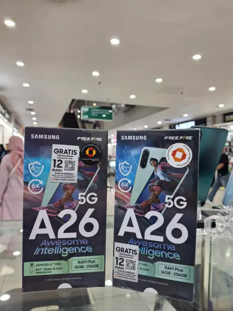 SAMSUNG GALAXY A26 FREE TEMPRED
