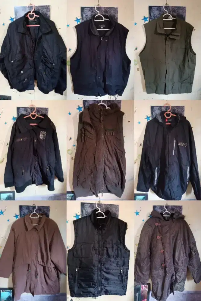 Sisa segitu baju baju thrift