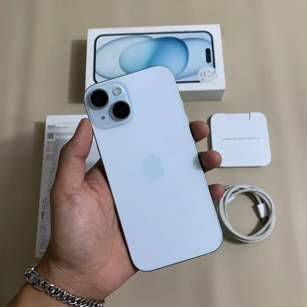 Iphone 15 128gb Resmi Ibox blue