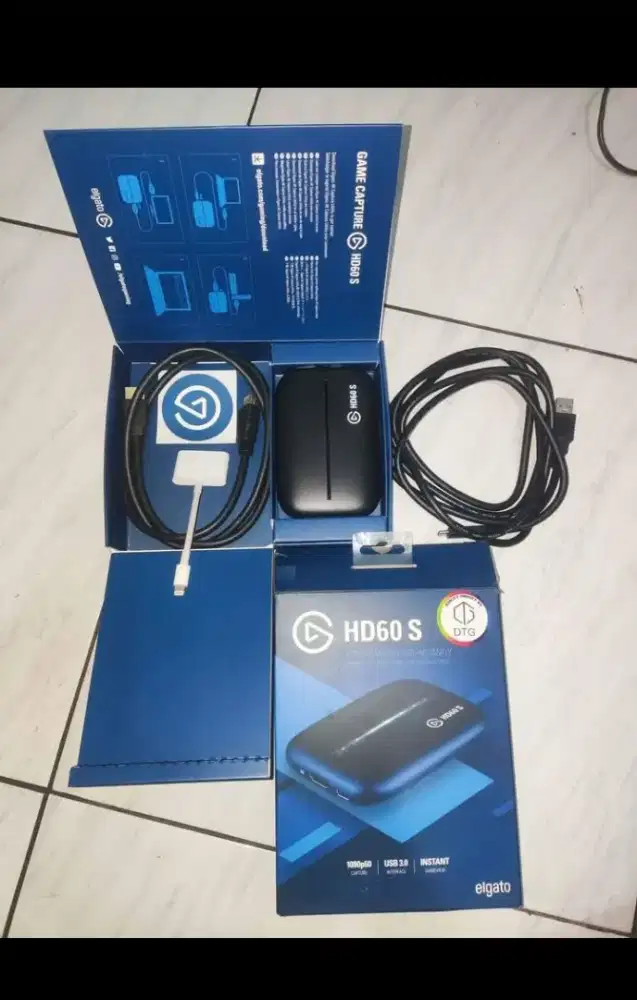 Elgato HD60S & Lightning adapter Ori