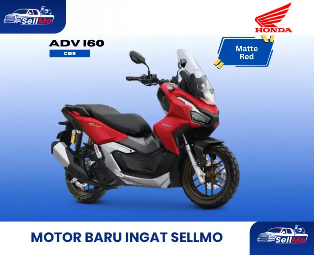 PROMO MOTOR HONDA ADV 160 CBS ADV 160 ABS DP MULAI 1 JT AN