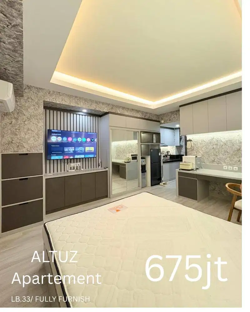 Dijual Unit Type Studio di Altuz Apartement Seturan