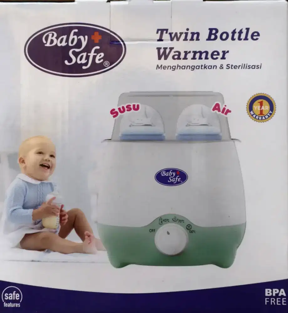 Twin botol farmer / Pemanas susu