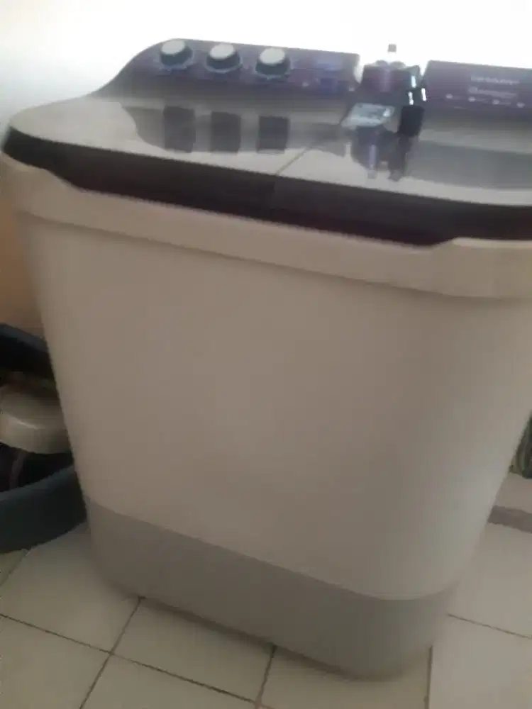 Mesin cuci sharp 2 tabung