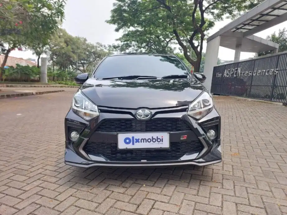 DP MURAH Toyota Agya 1.2 GR Sport One Tone Bensin Hitam CKIJB