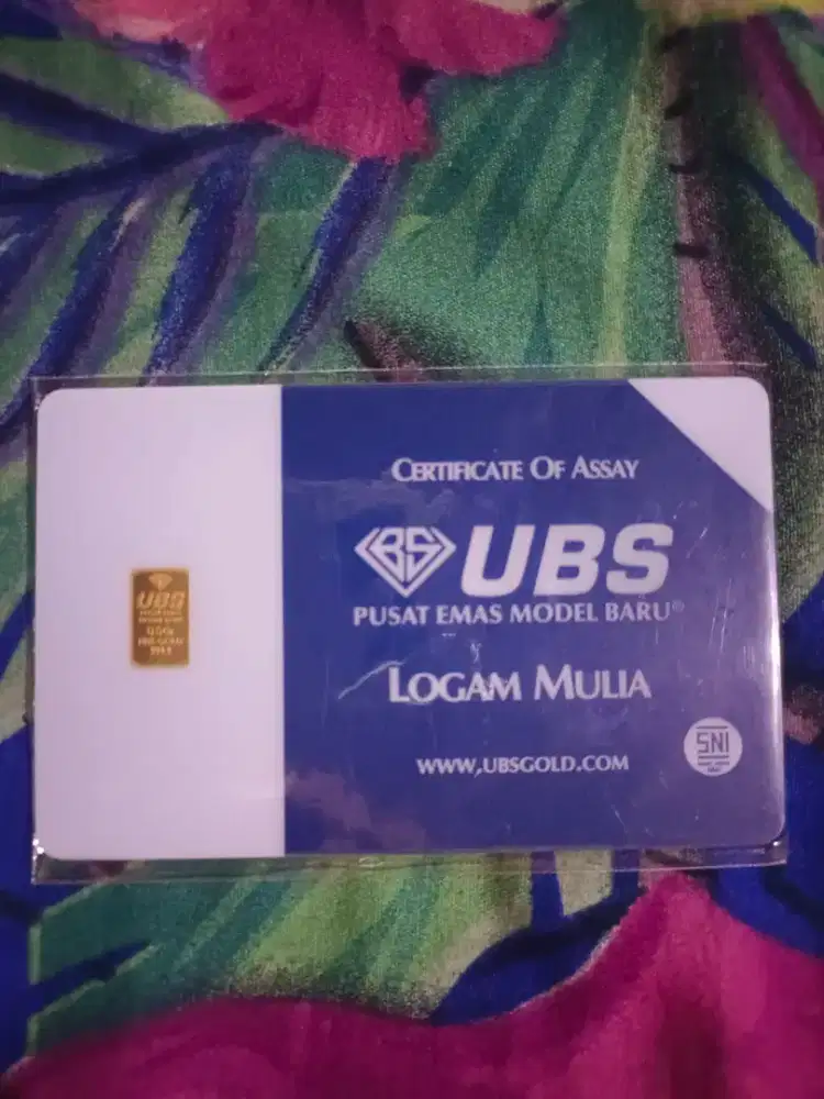 Logam mulia Ubs 0.5gr
