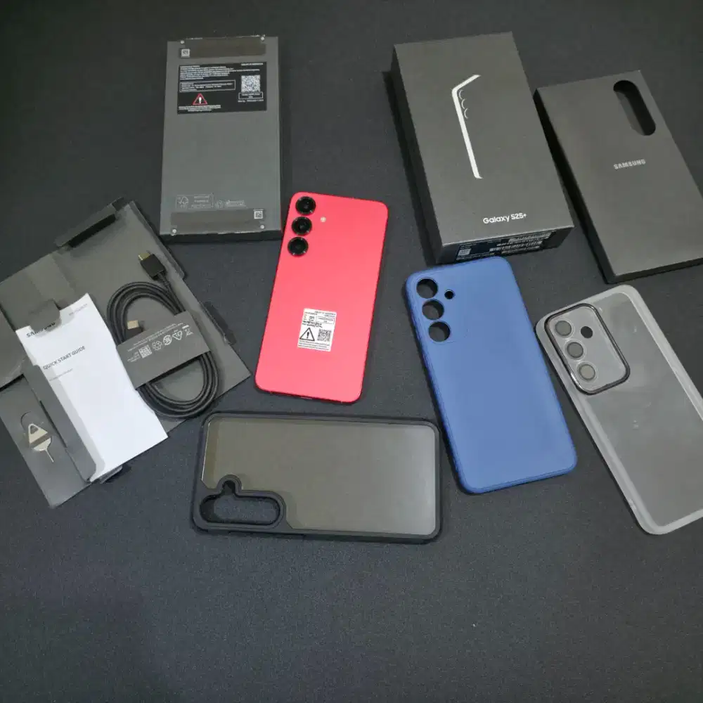Samsung s25 plus 512gb sein coralred fullset original berbonus