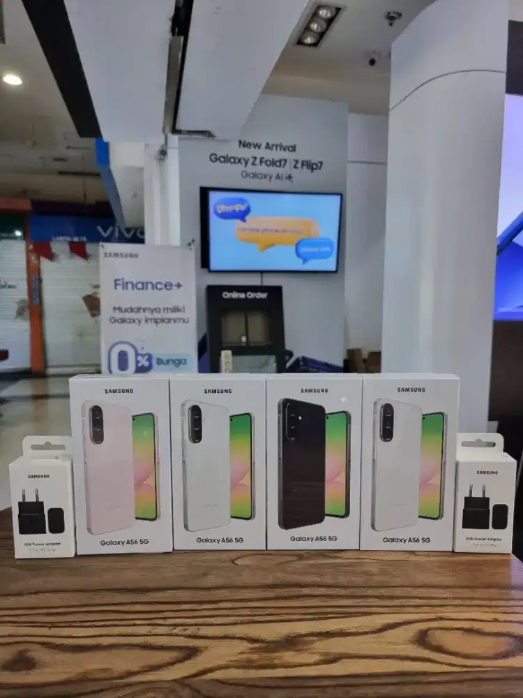 SAMSUNG GALAXY A56 8/256 PROMO GARANSI RESMI NEW SEGEL FREE ADAPTOR