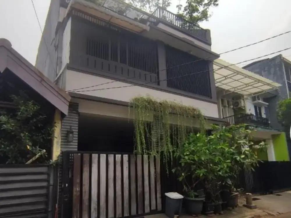 DIJUAL VIA LELANG RUMAH 2 LANTAI MURAH DI PERUMAHAN KEMANG PRATAMA 2 BEKASI