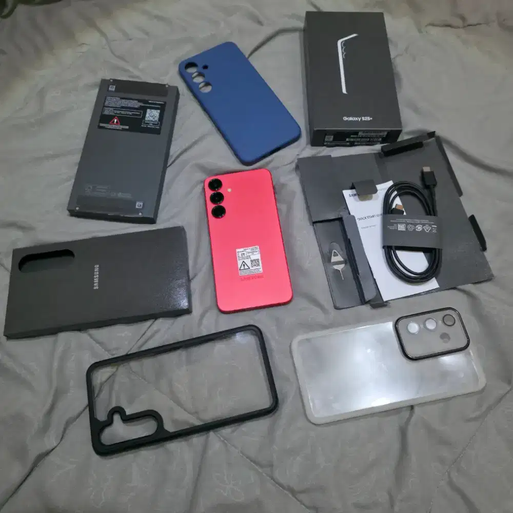 Samsung s25 plus 512gb sein resmi coralred fullset original berbonus