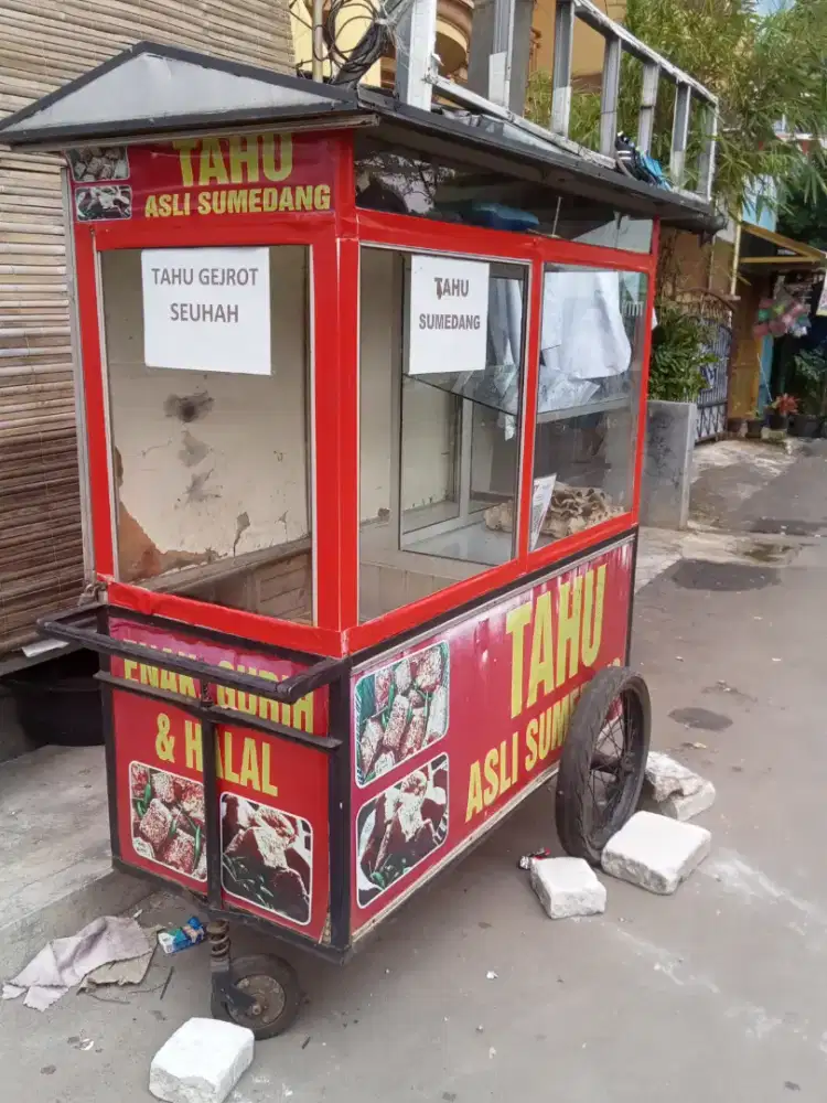 Gerobak Dorong jualan