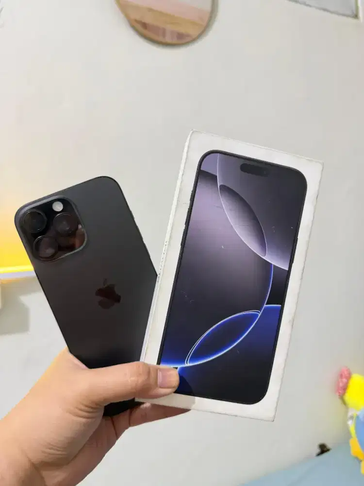 Iphone 16 pm 256 garansi ibox