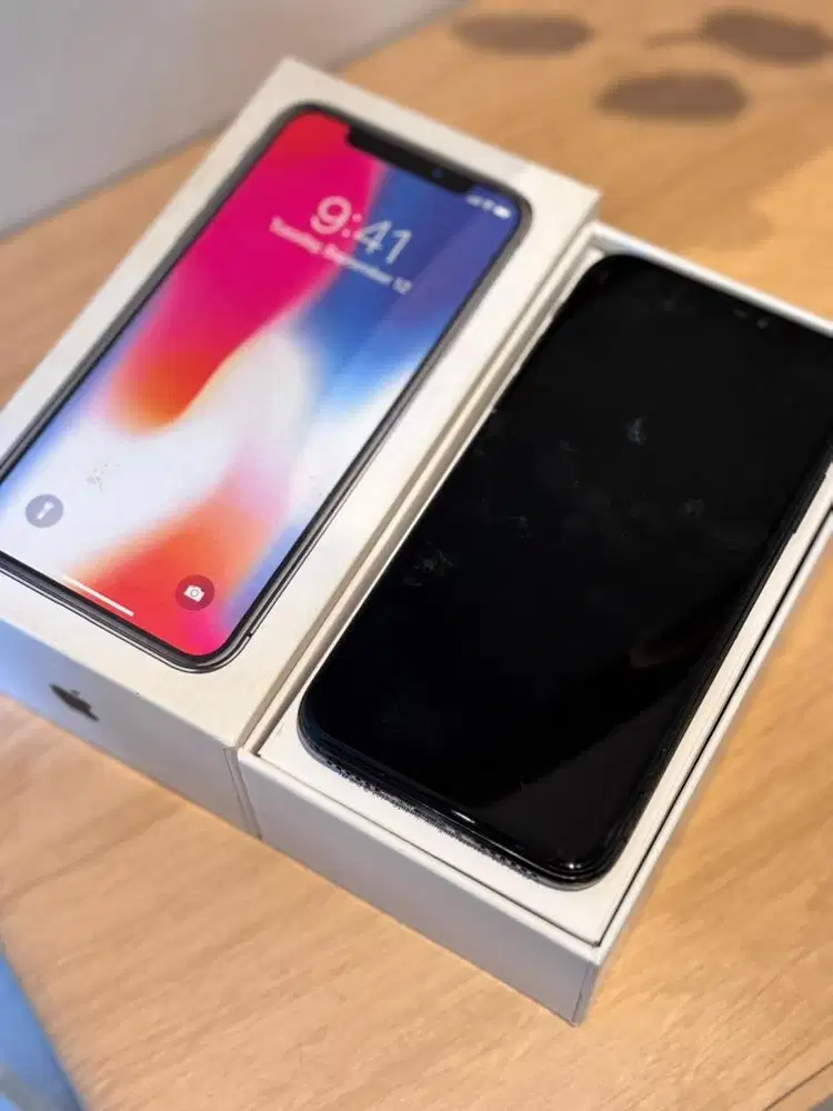 IPHONE 10 256gb HITAM