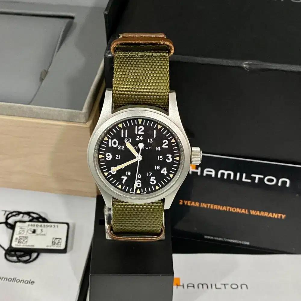 Hamilton Khaki Field manual winding 38mm H69439931 (2022)
