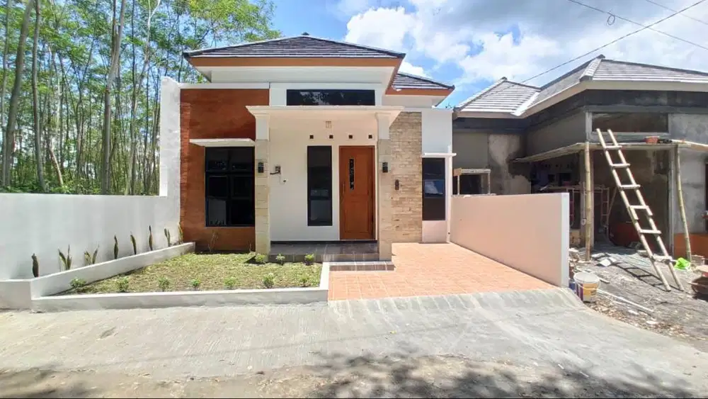 Rumah Modern Bebas Request Desain 500 Jt-an diutara Polres Sleman