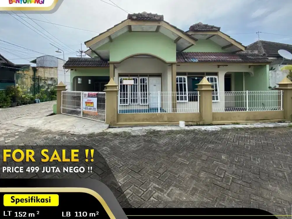 Dijual Tanah Bonus Bangunan - Banyuwangi Kota