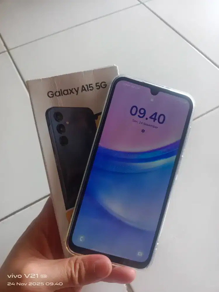 Samsung a15 5g 8+8/256 lengkap