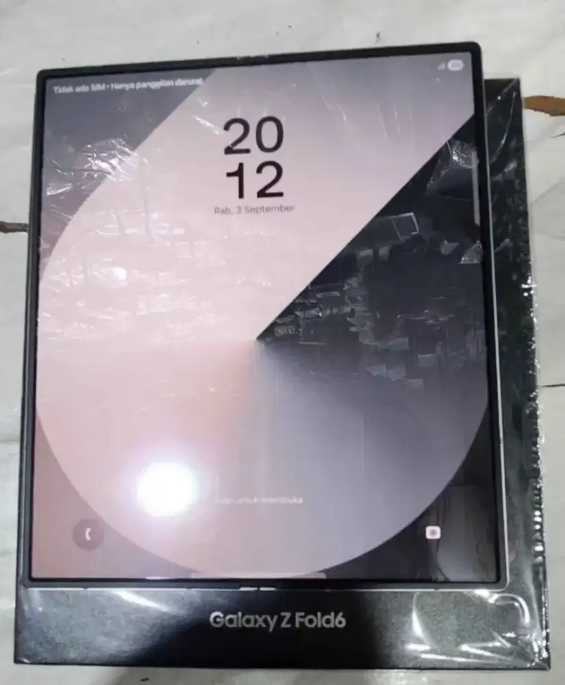 Jual samsung Z fold 6 512gb fullset no minus