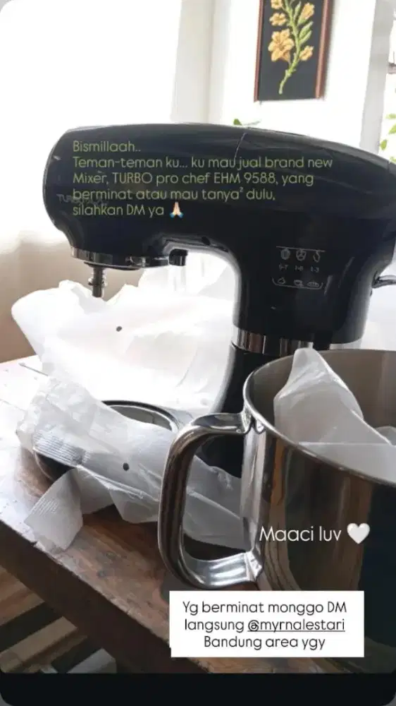 Mixer Turbo proChef EHM 9588