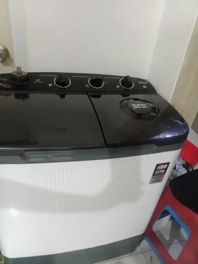 Mesin cuci masih baru 6 bulan pakai