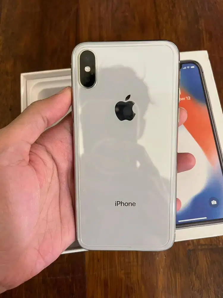 iphone X 64GB inter LL/A Fullset Mulus