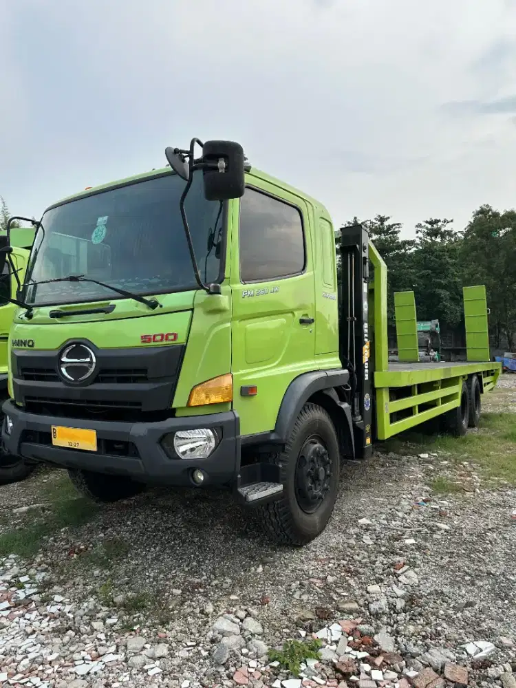 HINO LOHAN FM260JW ASLI LONG SELF LOADER 6X4 TRONTON ISTIMEWA SEKALI