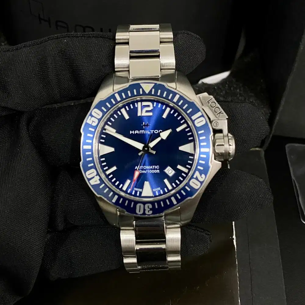 Hamilton Khaki Navy Frogman Auto 42mm H77705145