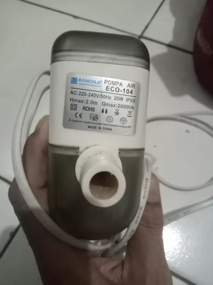 Mesin filter aquarium kandila eco-104
