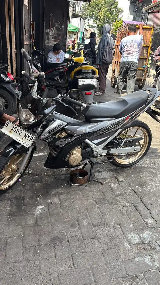 Satria Fu 150cc barang rawatan
