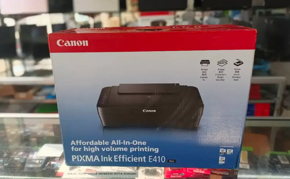 Printer Canon E410 print scend copy