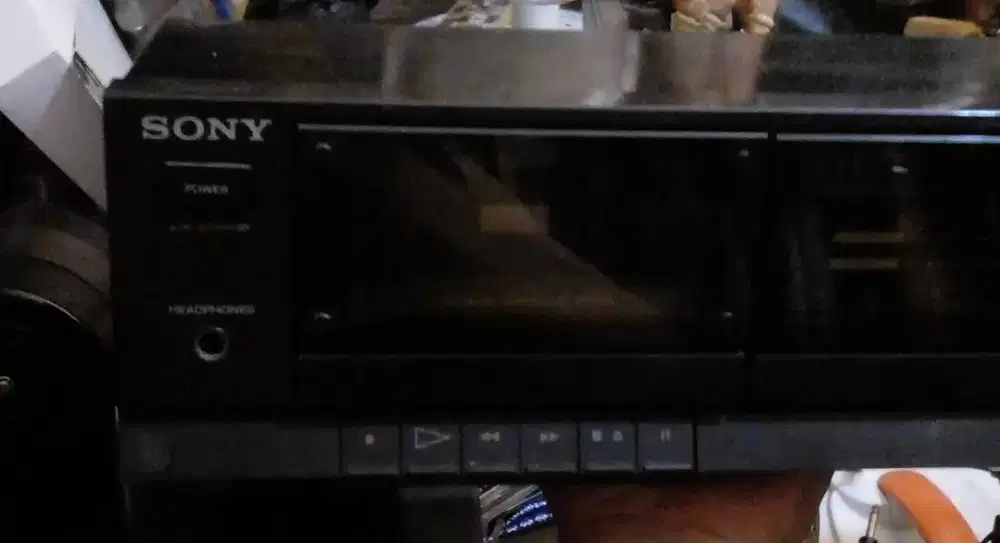 Sony tape deck single tc fx 100 original japan