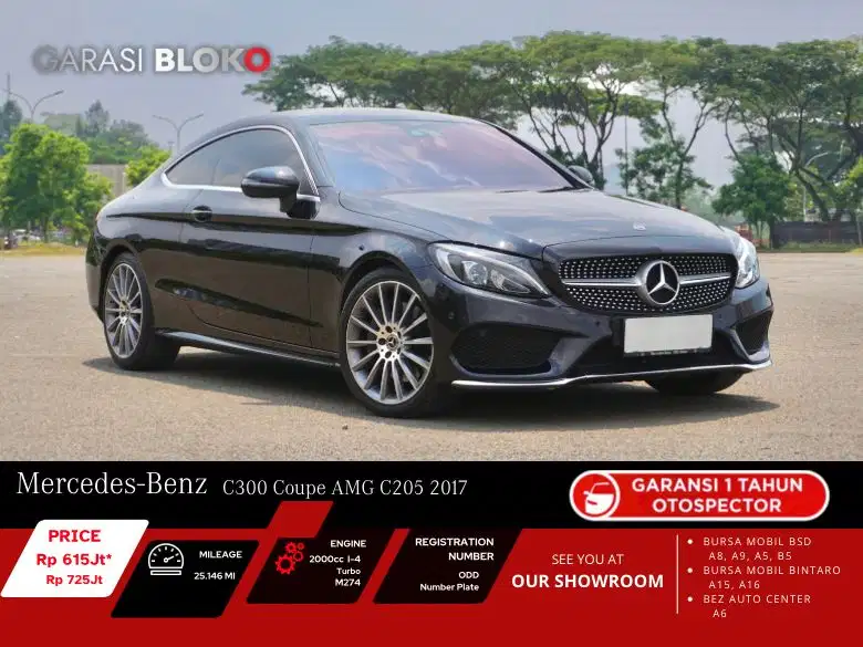 Mercedes-Benz C300 2017 Bensin