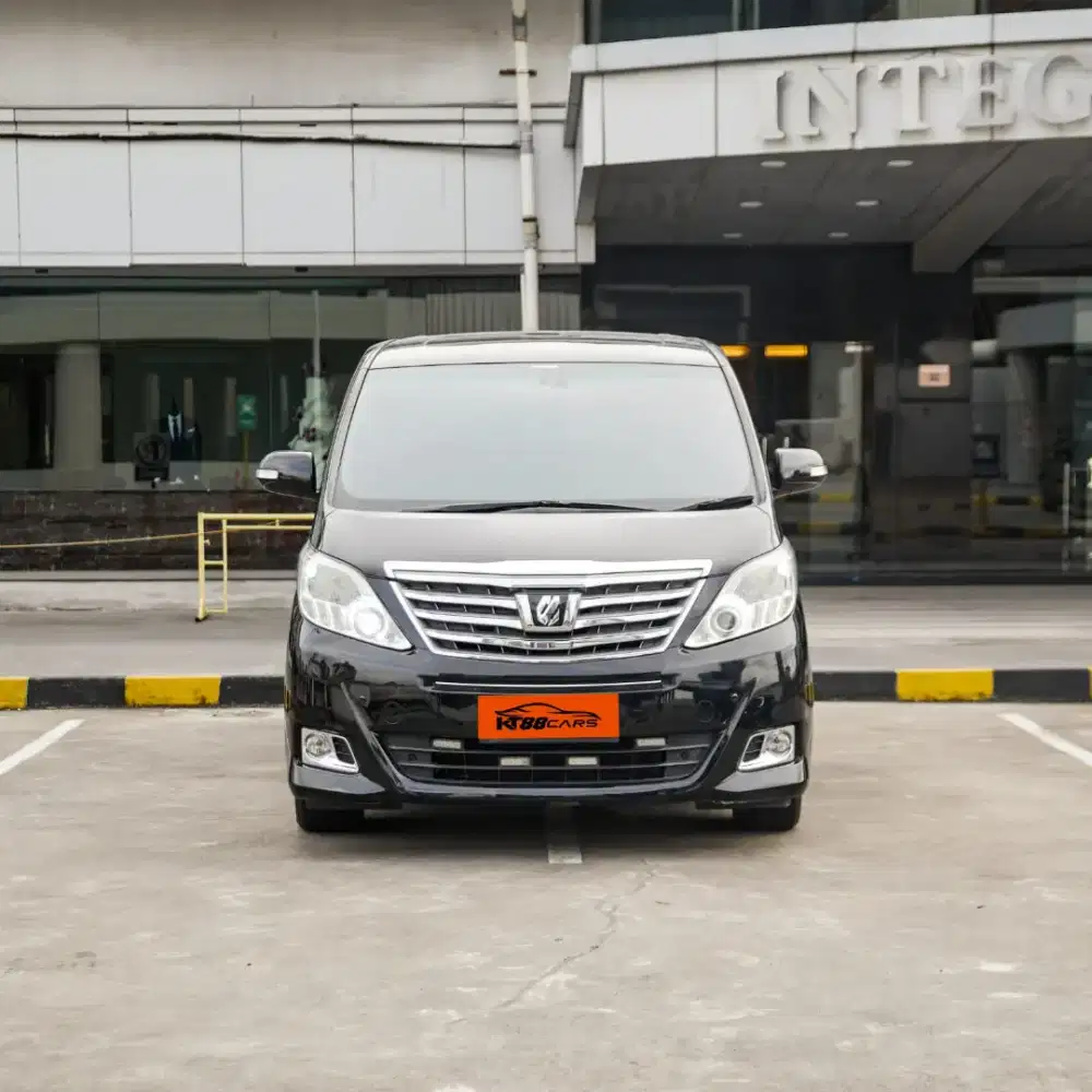 ALPHARD 2.4 G ATPM TAHUN 2014 WARNA HITAM